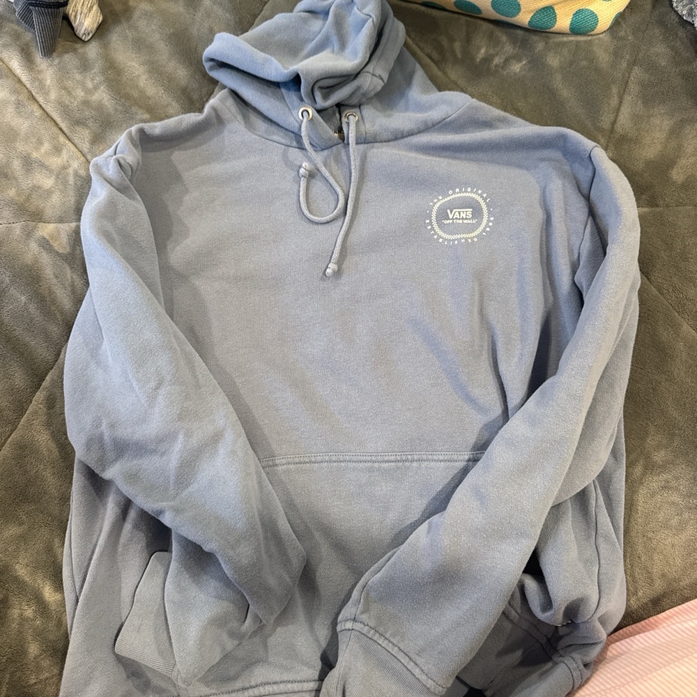 Vans Classic Blue Hoodie with Logo